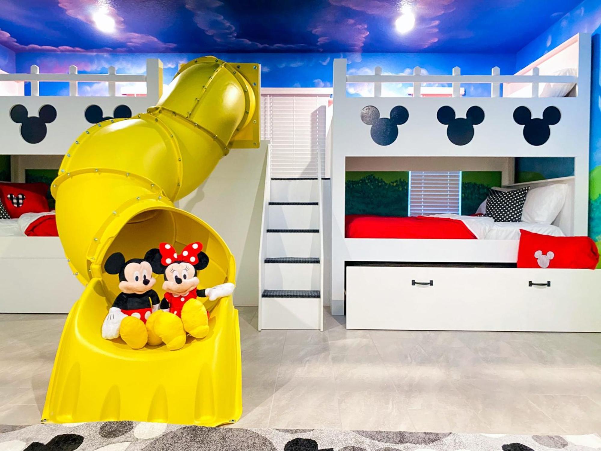 Magical Family Vacation Home Near Disney World At Storey Lake, Star Wars Gameroom, Pool, Theater, Mickey Slide, Sleeps Up To 28 Kissimmee Exterior photo